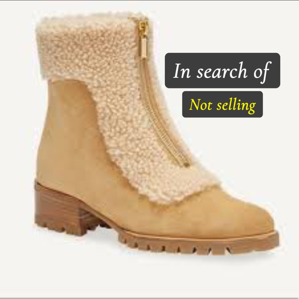 In search of- Sarah flint boots with shearling